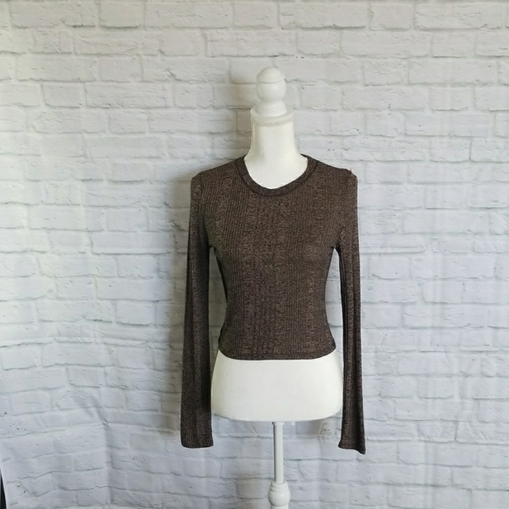 Forever 21 Crop Top  Long Sleeve